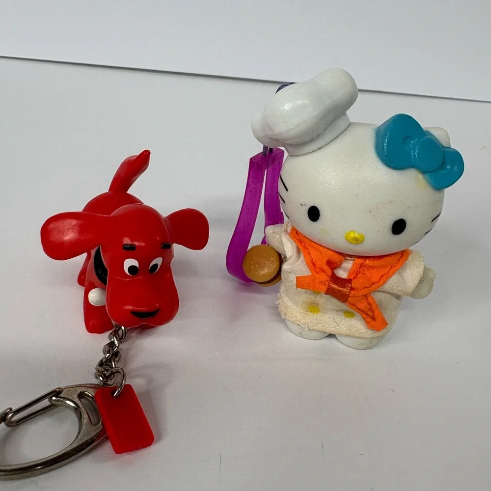 Colorful Kids Toy Keychain Set